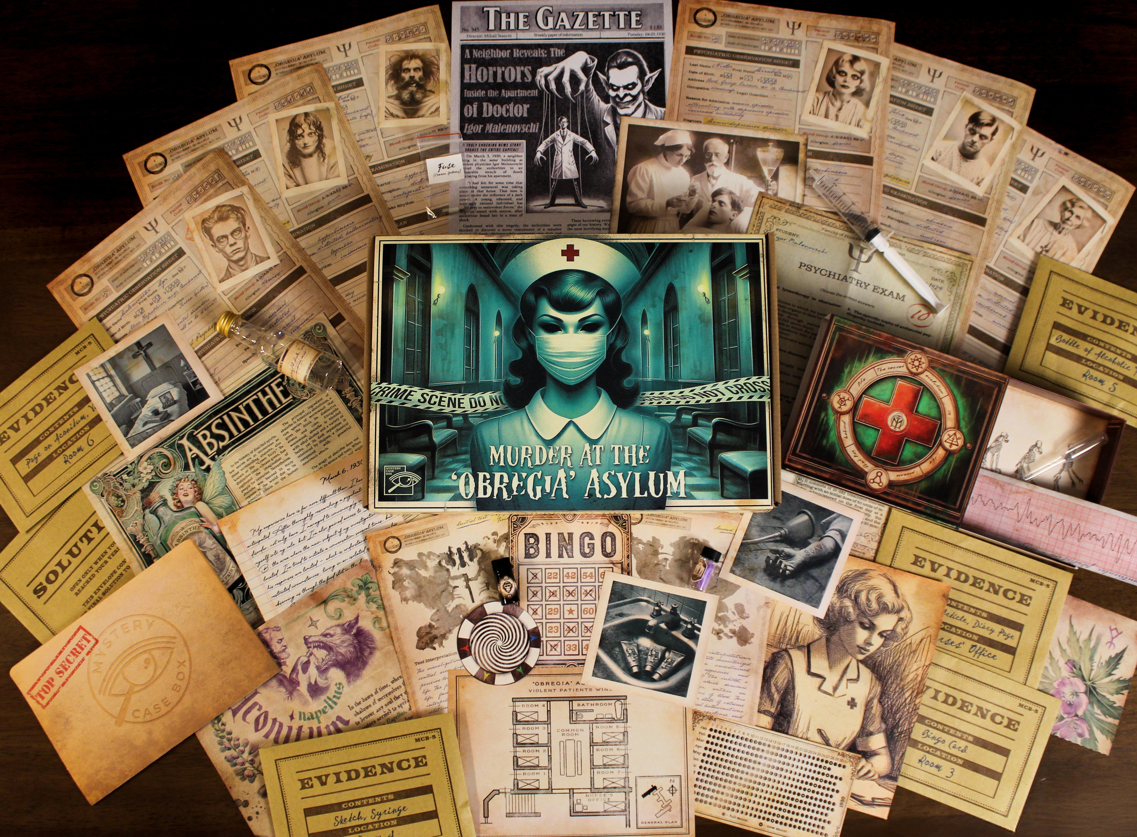 Murder at The Obregia Asylum