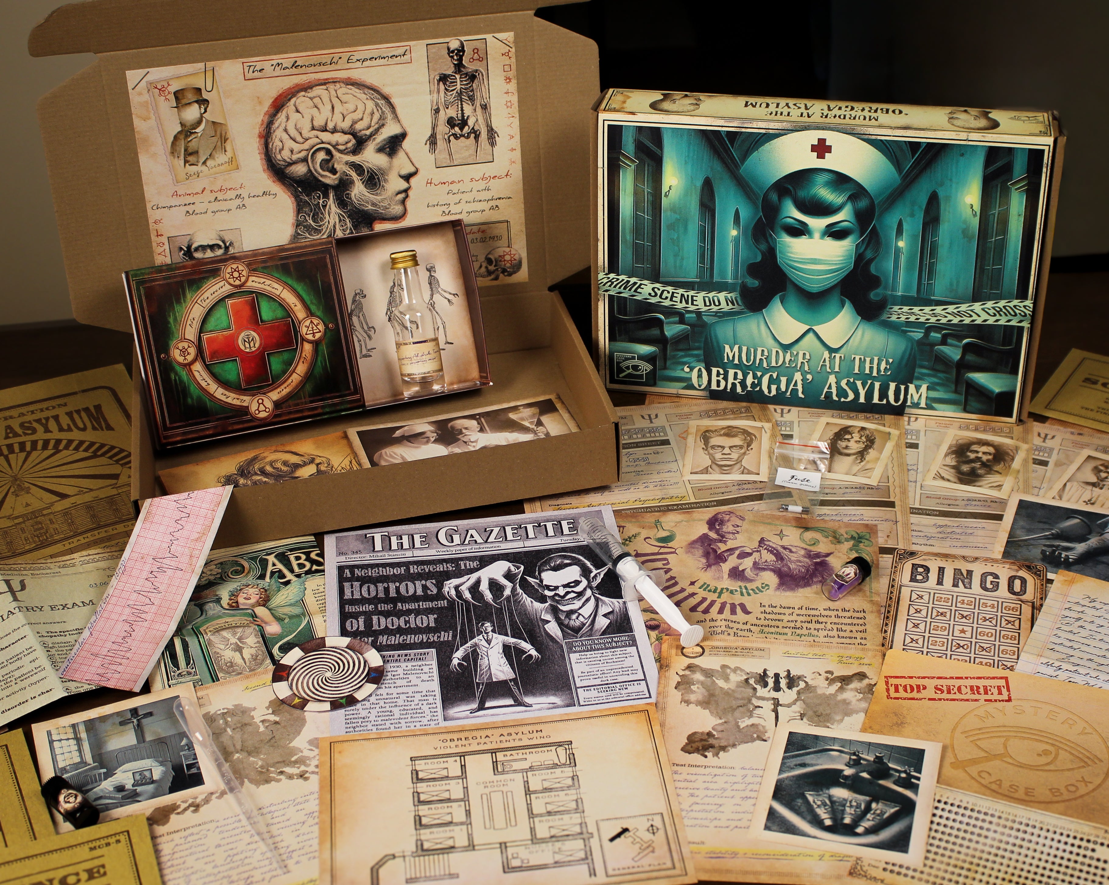 Murder at The Obregia Asylum